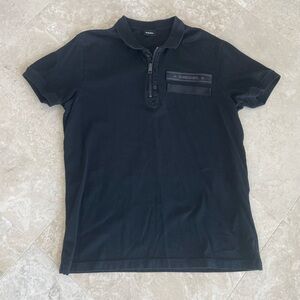 Diesel Black Polo Shirt